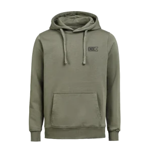Endex hoodie legergroen, voorkant